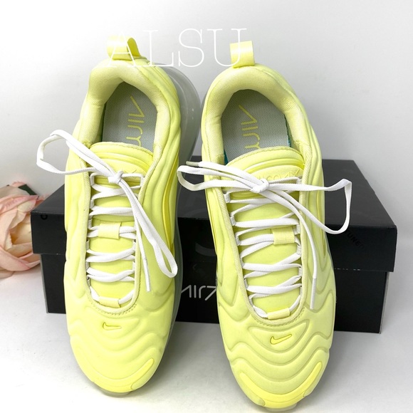 Nike Air Max 720 SE Luminous Green Yellow W AUTHEN - Picture 3 of 8